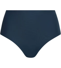 Bas de maillot de bain taille haute Bleu Dim Swimwear Silhouette