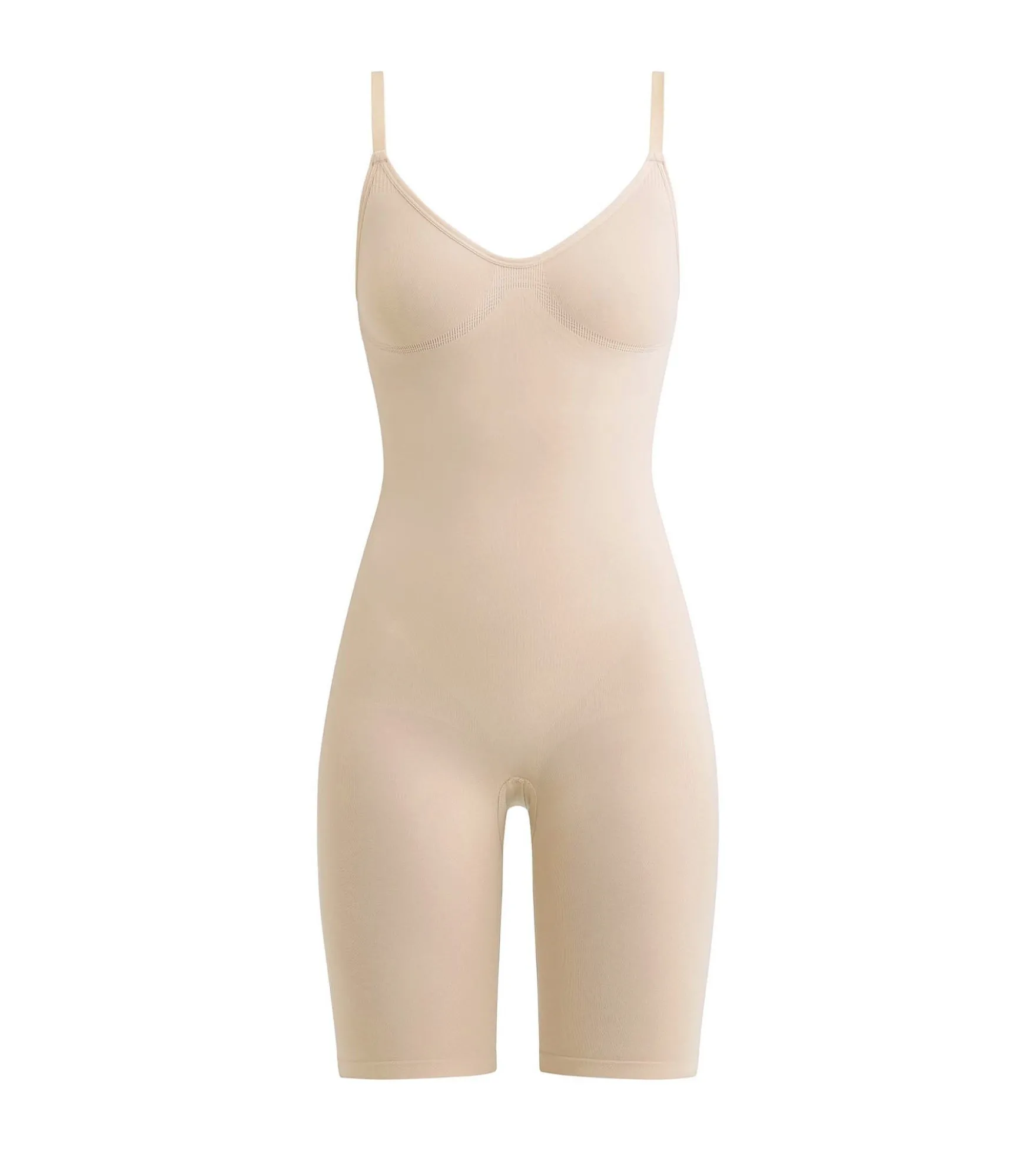 Body short femme sans armature Nude Dim Silhouette Seconde peau