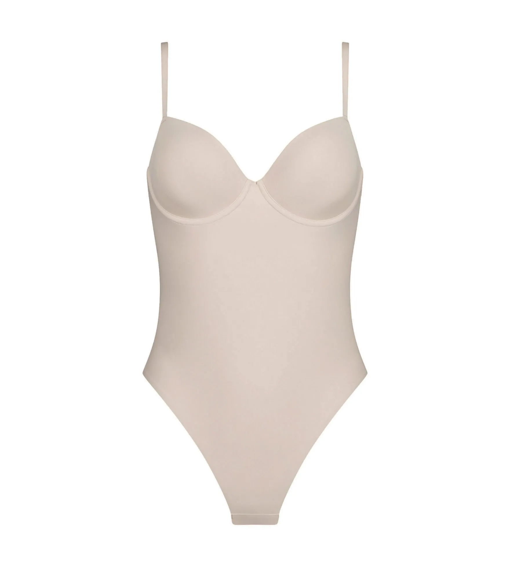 Body string effet sculptant sculptant en microfibre Nude Dim Silhouette Invisible
