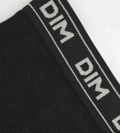 Boxer garçon en coton modal côtelée Noir Dim Icons