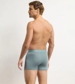 Boxer homme bleu gris Ultra Stretch