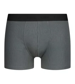Boxer homme en coton modal côtelé Gris Acier Dim Élégant