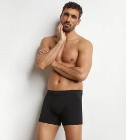 Boxer homme en coton modal Noir Dim Gentleman