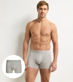 Boxer homme gris clair Ultra Stretch