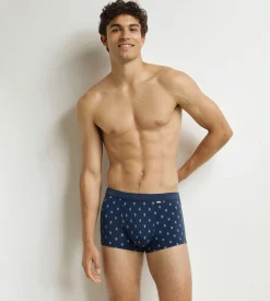 Boxer homme Noir motifs gouttes Classic Coton
