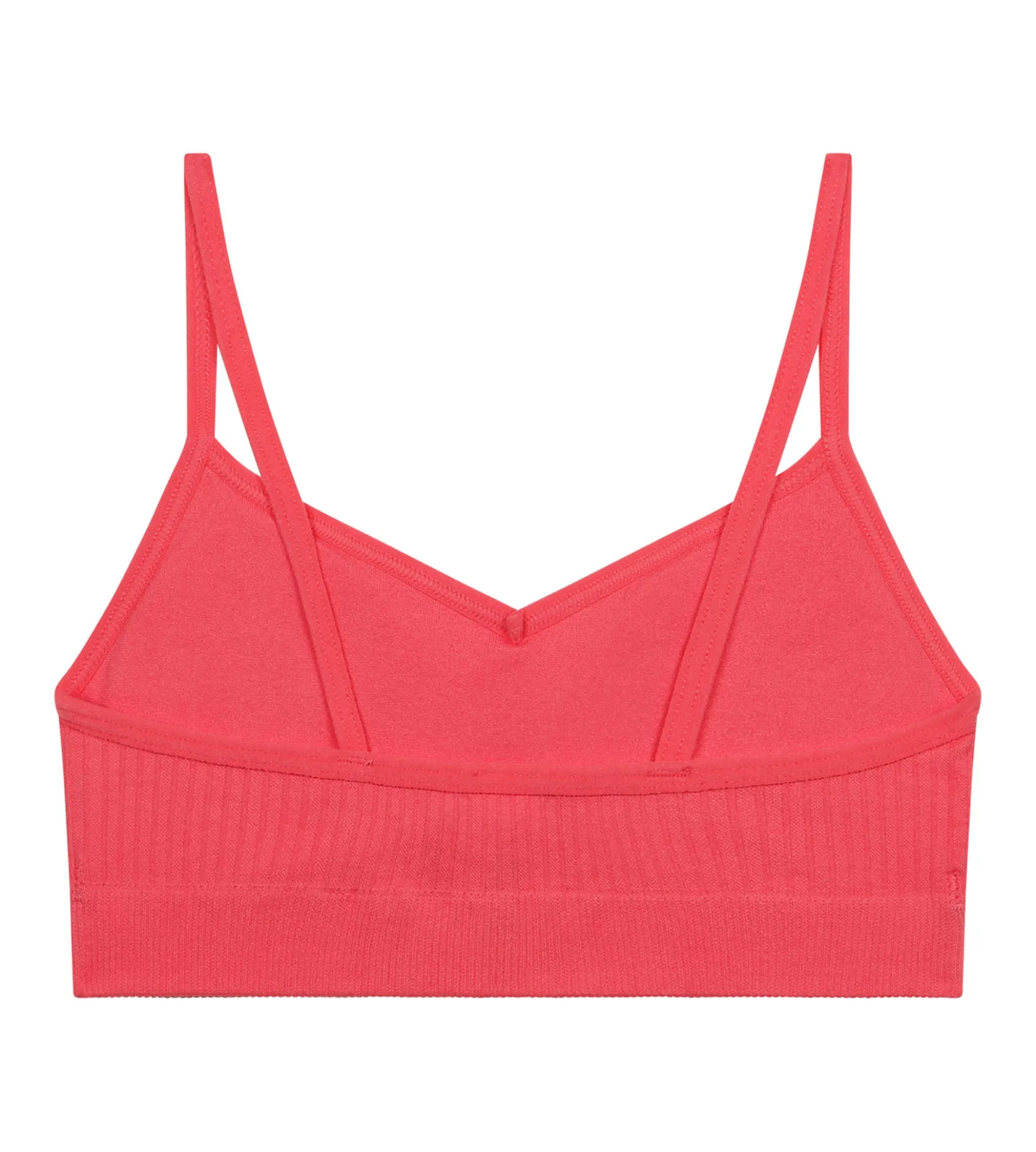 Brassière fille sans couture à mousses amovibles microfibre Rose Dim