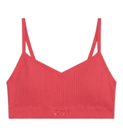 Brassière fille sans couture à mousses amovibles microfibre Rose Dim
