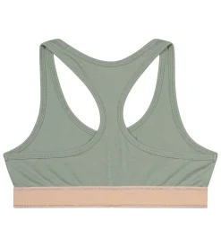 Brassière fille Vert et Rose Dim Sport