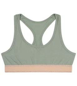 Brassière fille Vert et Rose Dim Sport