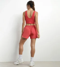 Brassière longue en microfibre sculptante Rouge Dim Move