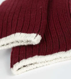 Chaussettes femme Figue côtelées Bambou