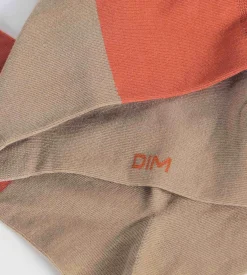Chaussettes homme en coton effet colorblock Praline Dim Mode