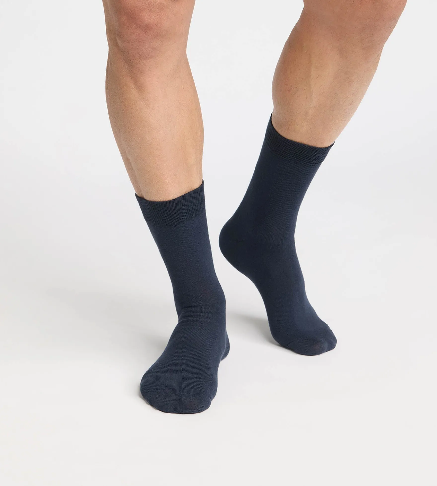 Chaussettes homme navy blue candy Coton Fancy