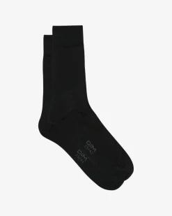 Chaussettes noires Homme en Laine