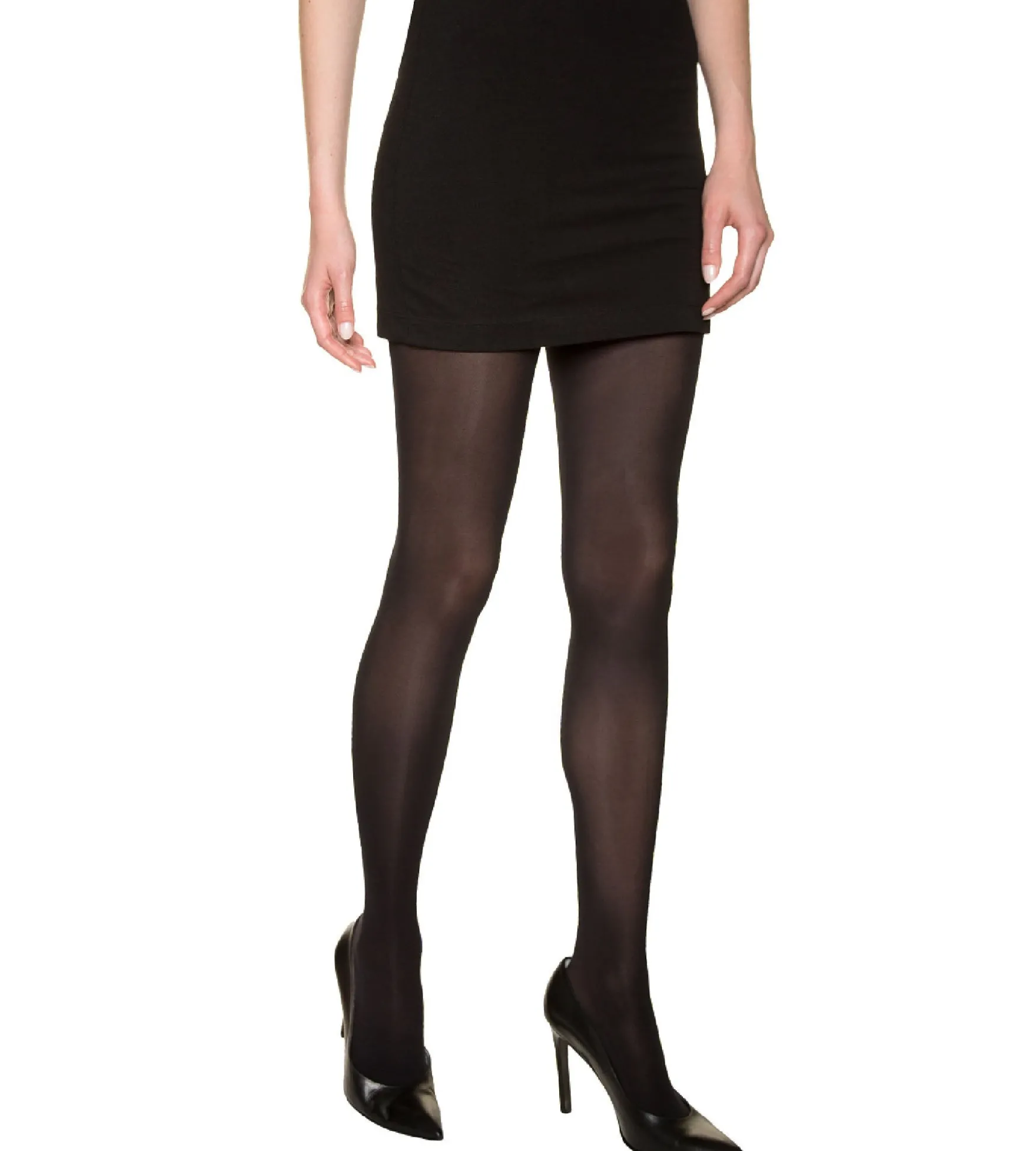 Collant noir Dim Signature Semi-Opaque Douceur Velouté 40D