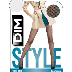 Collant noir voile bijoux 23D Madame so Chic