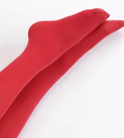 Collant opaque velouté rouge intense 50D Style