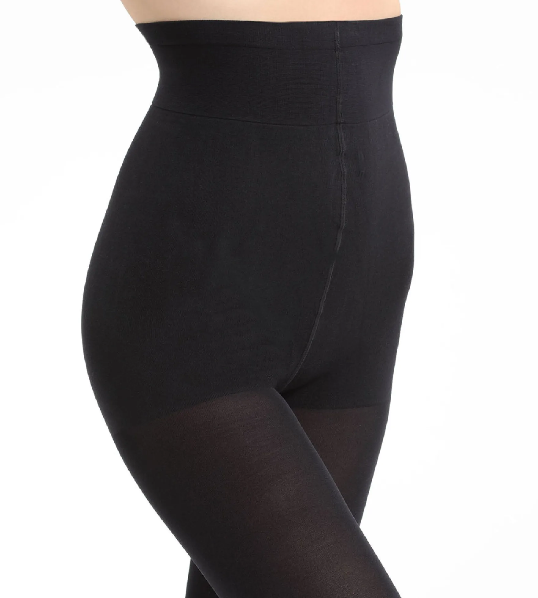 Collant ventre plat noir ultra opaque Diam's 70D