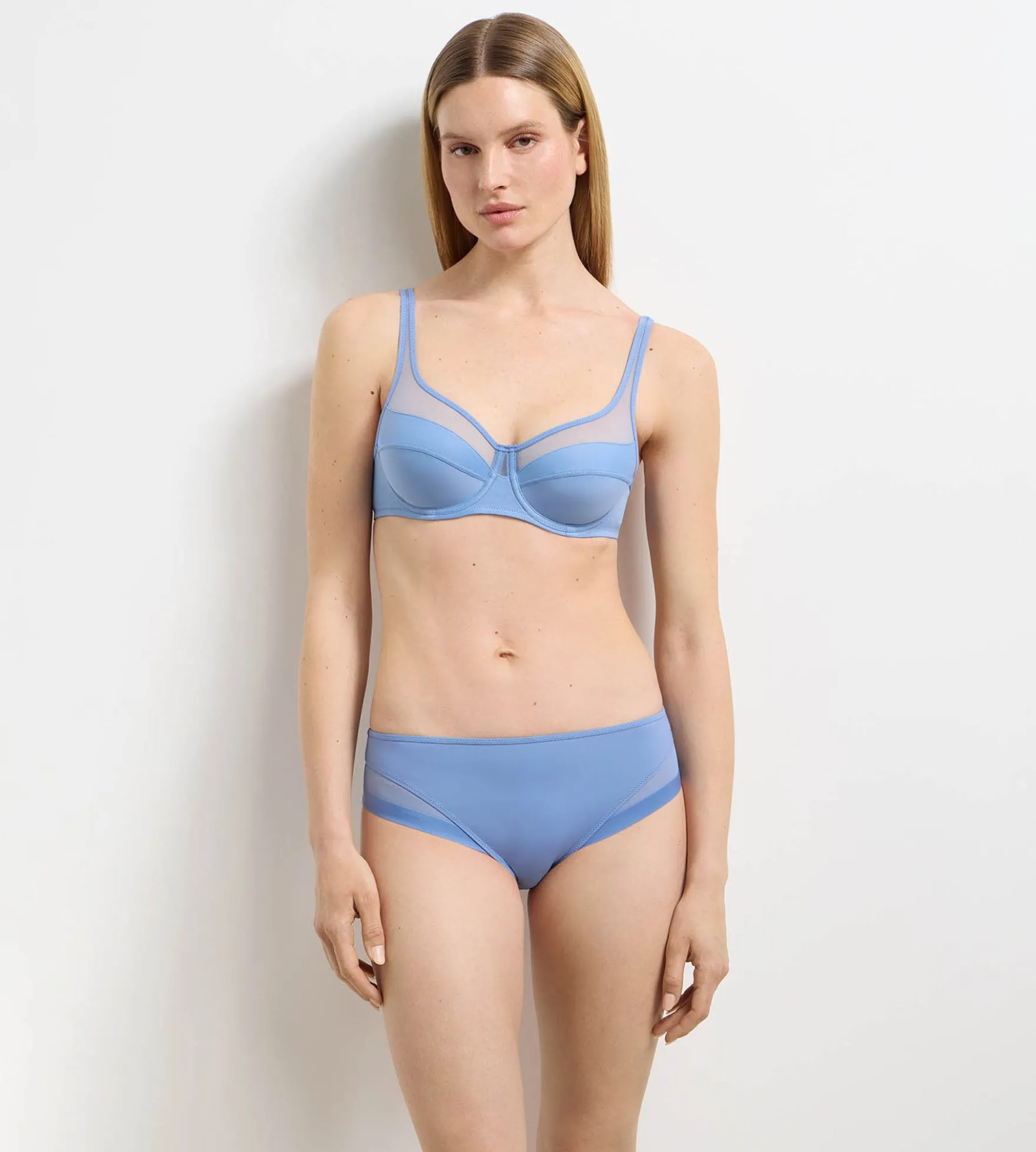 Culotte bleu lin Generous Classic
