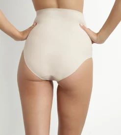 Culotte effet sculptant femme taille haute sans couture Nude Dim Silhouette Invisible