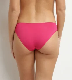 Culotte en dentelle et résille florale Fuchsia Dim Féminine