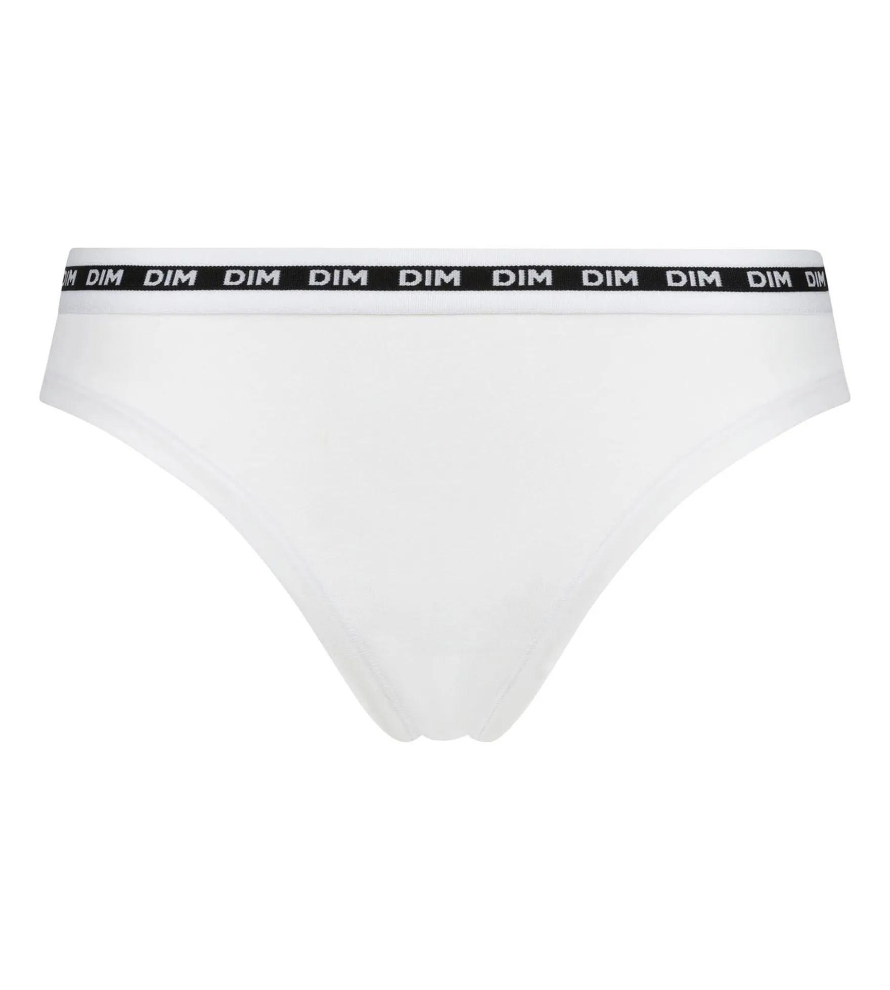 Culotte femme Blanche ceinture fine Dim Icons