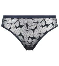 Culotte femme Bleu à fleurs Dim Bloom