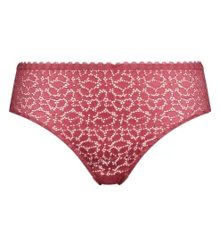 Culotte femme en dentelle florale Rose Satin Dim Daily Dentelle