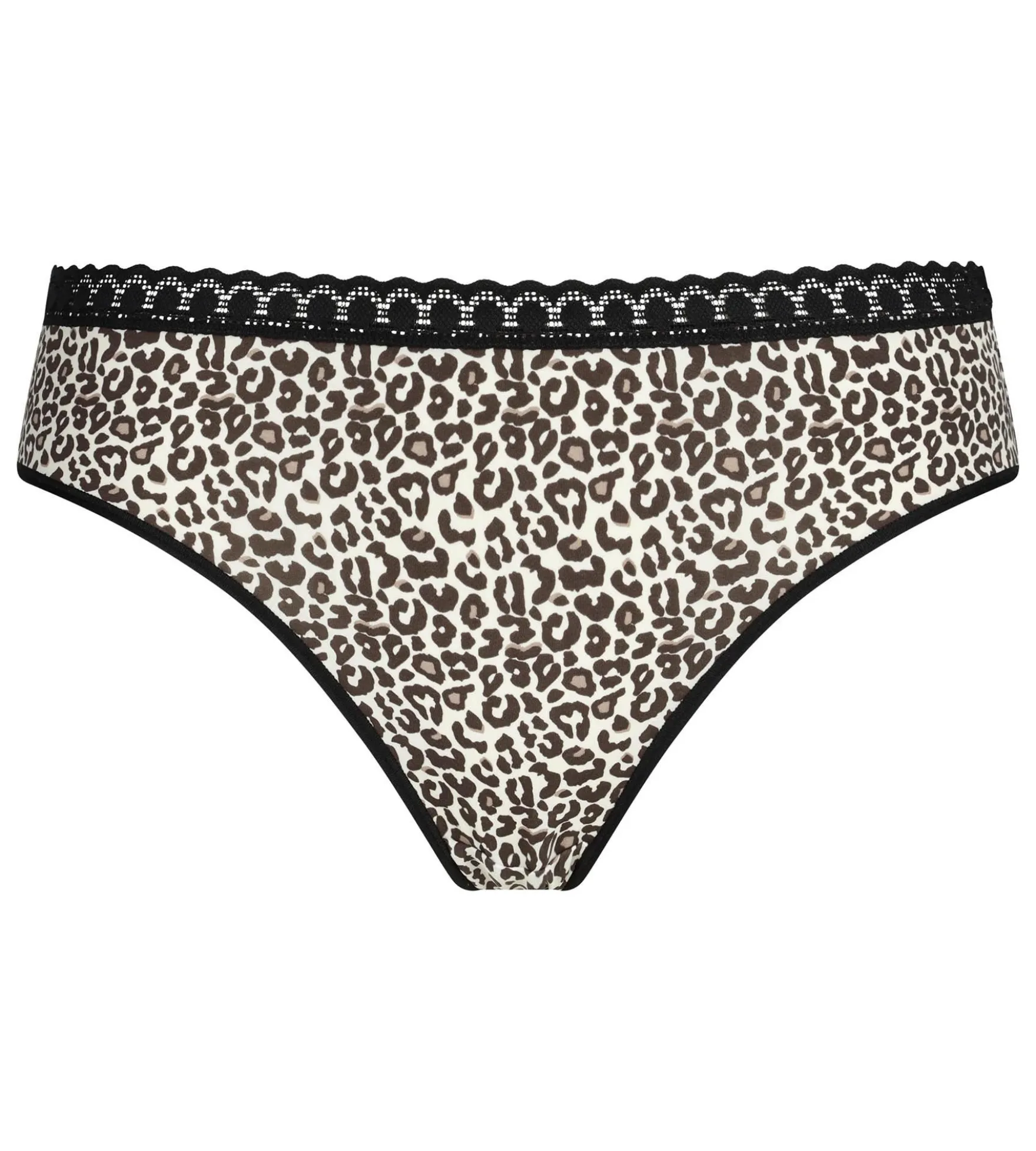 Culotte femme en microfibre léopard Dim Daily Micro