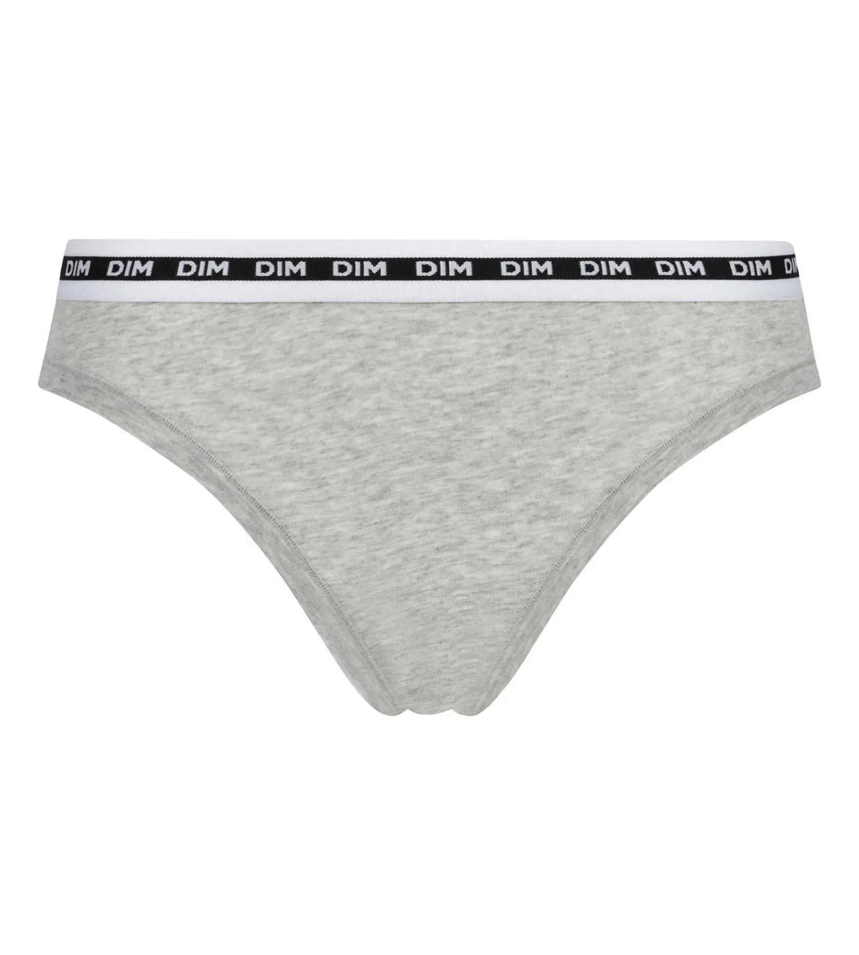 Culotte femme Gris Chiné ceinture fine Dim Icons