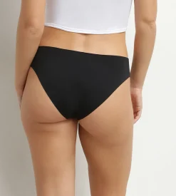 Culotte femme invisible en microfibre Noir Dim