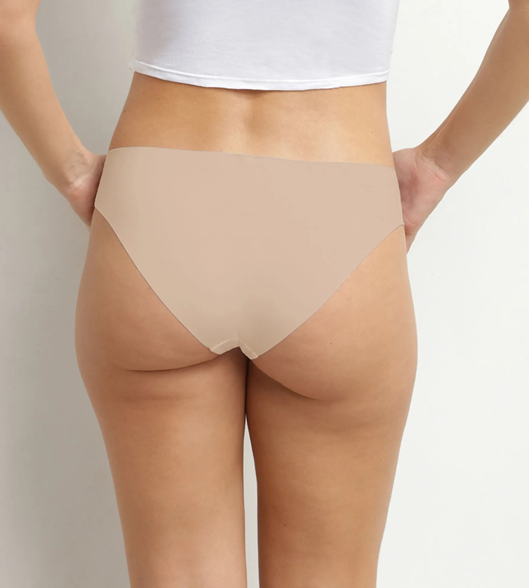 Culotte femme invisible en microfibre Nude Dim