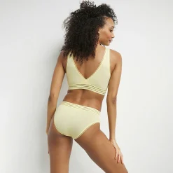 Culotte femme invisible en microfibre Jaune Tendre Oh My Dim’s
