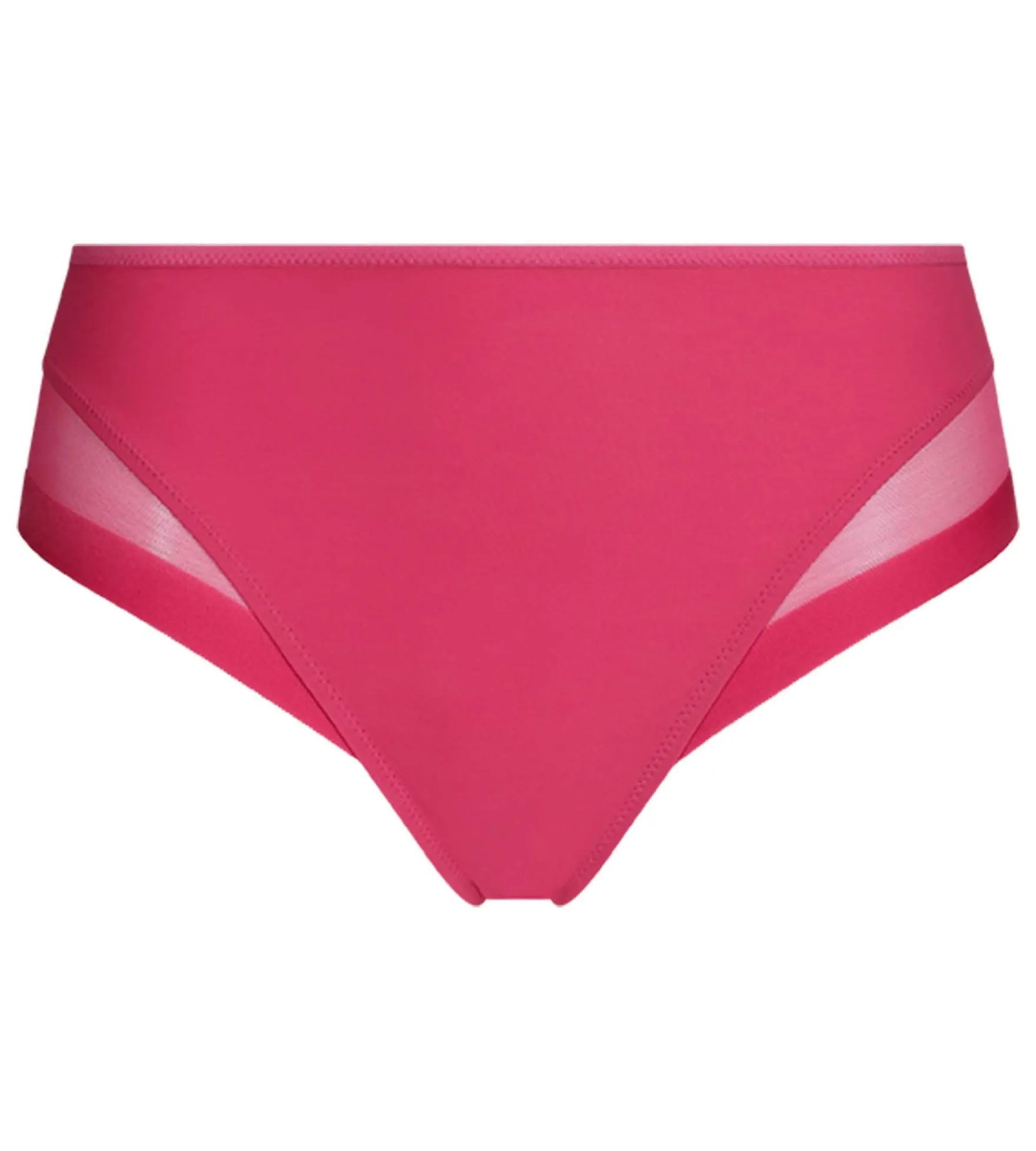 Culotte femme microfibre et tulle framboise Dim Generous