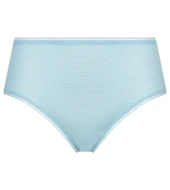 Culotte haute femme à rayures Bleu Dim x Ines de La Fressange