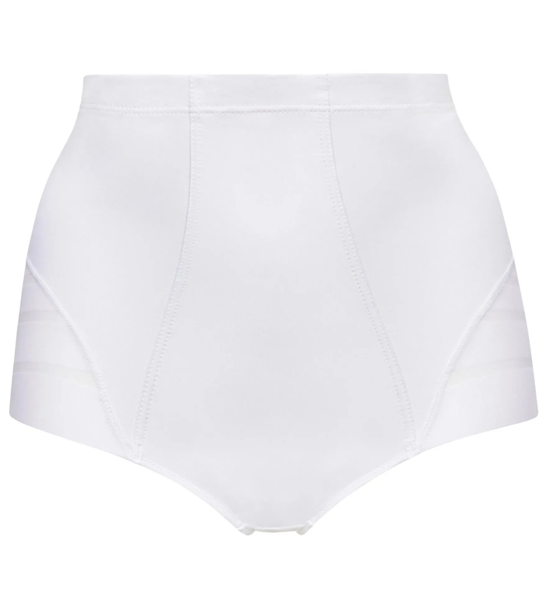 Culotte haute ventre plat Blanche Femme Dim Silhouette Élégance