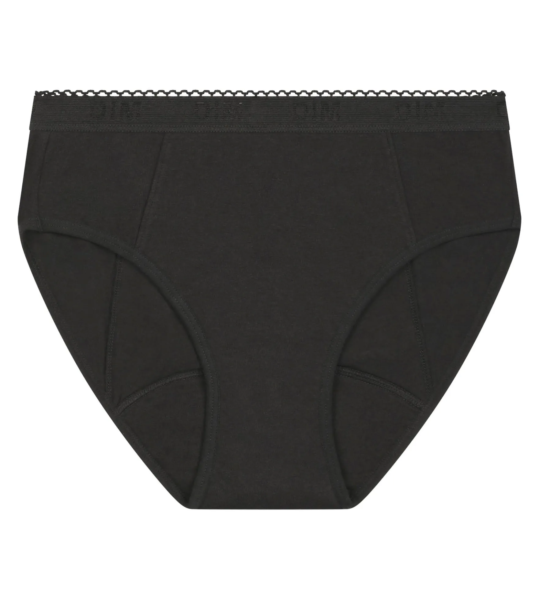 Culotte menstruelle coton bio Noir Flux très abondant Dim My Protect
