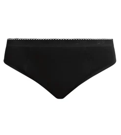 Culotte menstruelle coton bio Noir Flux moyen abondant Dim Protect
