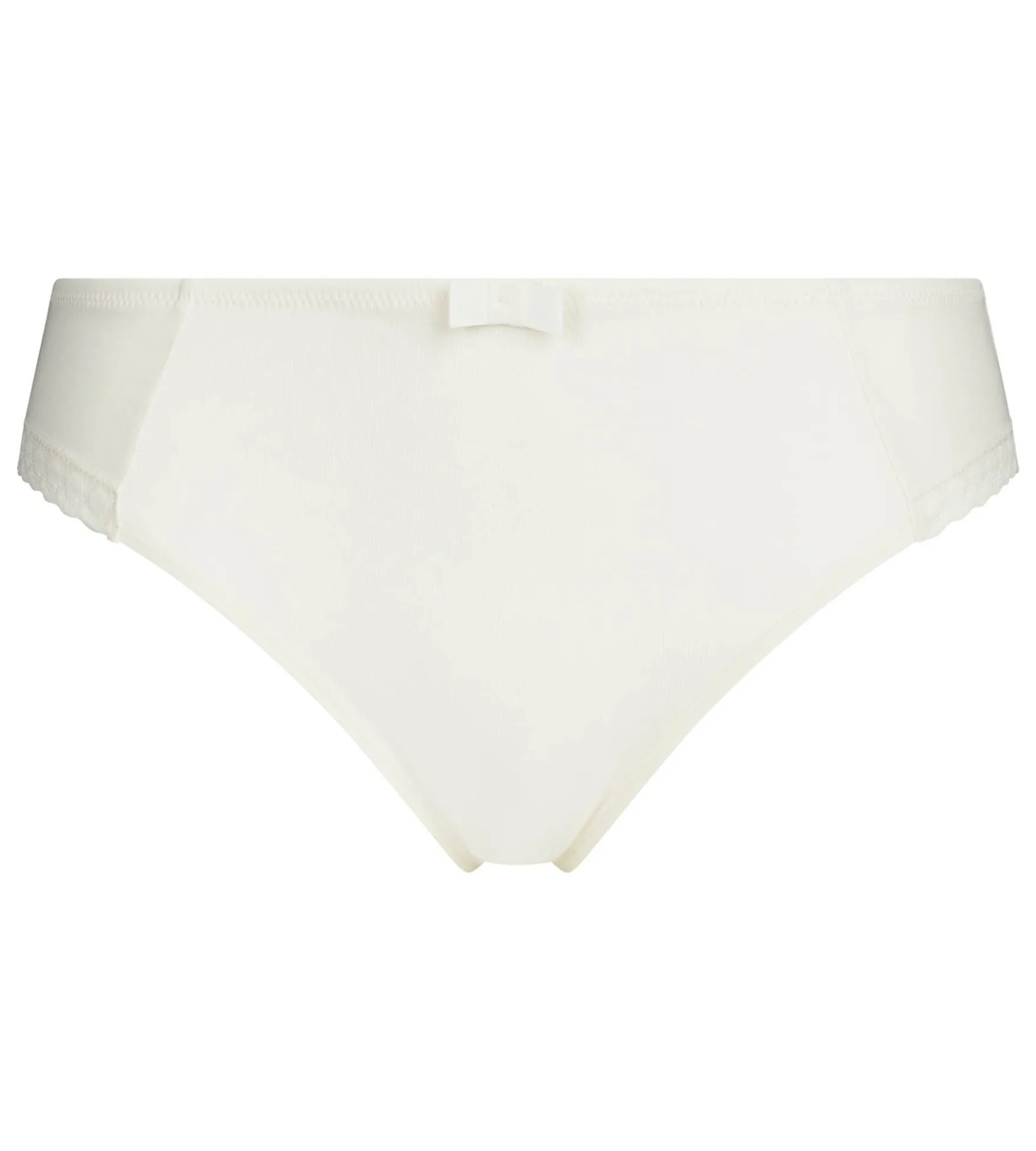 Culotte midi femme en coton Ivoire Daily Coton