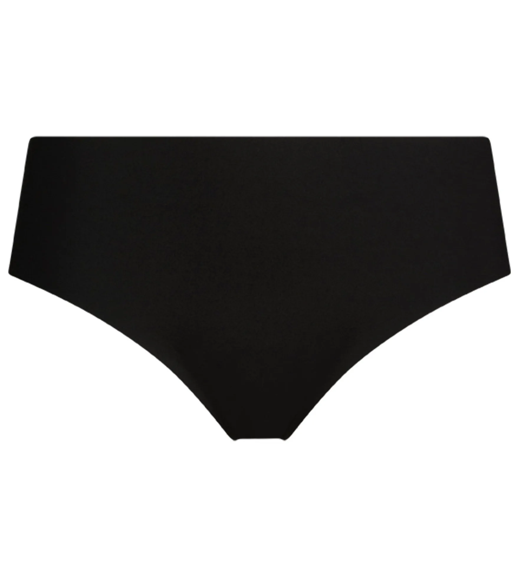 Culotte taille haute femme invisible en microfibre Noir Dim