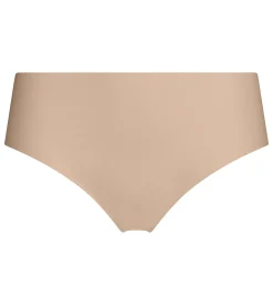 Culotte taille haute femme invisible en microfibre Nude Dim
