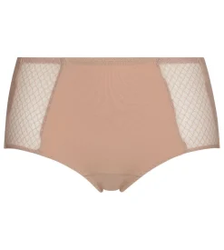 Culotte ventre plat taille haute couleur chair Dim Silhouette Essentiel