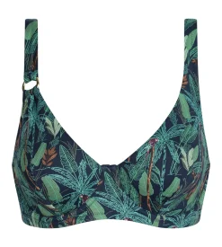 Haut de maillot de bain armatures femme motif tropical Dim Swimwear