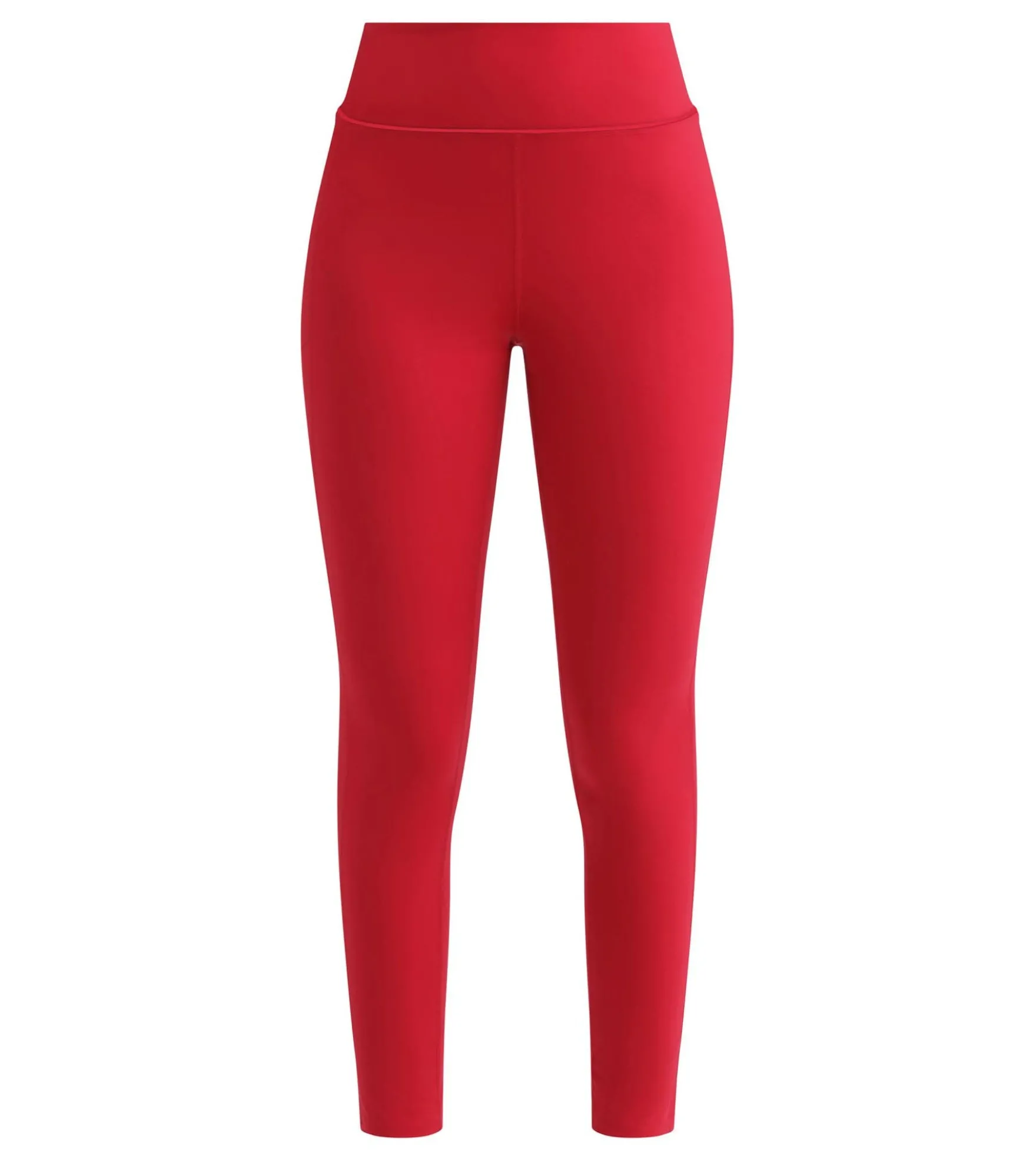 Legging de sport femme en microfibre sculptante Rouge Dim Move