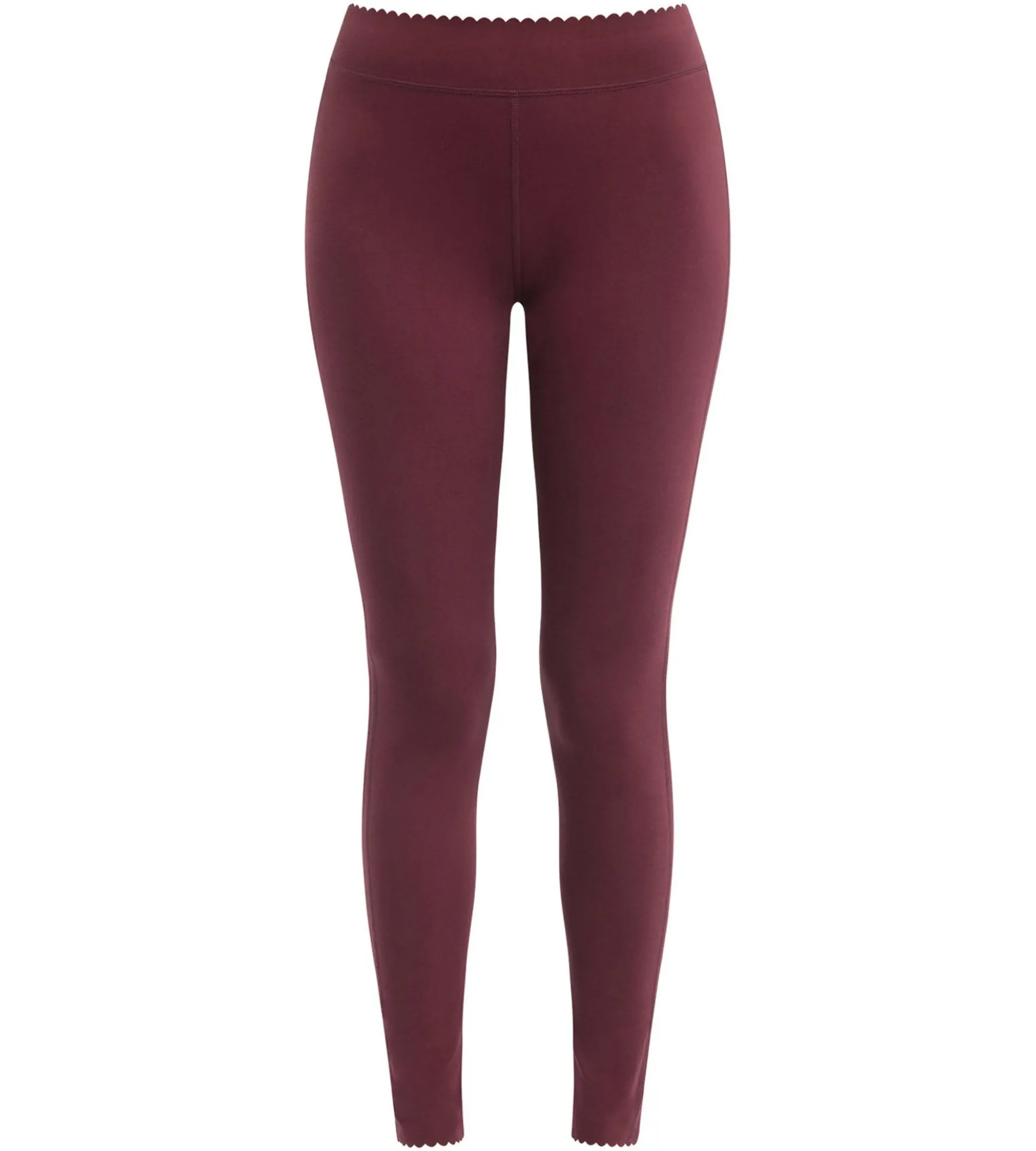 Legging femme opaque en coton stretch Rubis Foncé Body Touch Easy