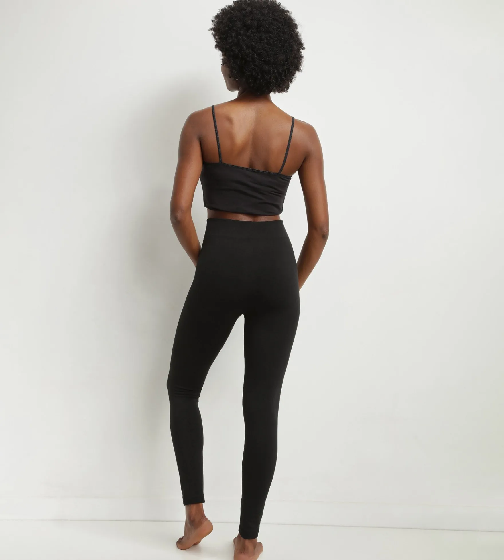 Legging thermal Noir pour femme avec intérieur polaire Dim Relax & Go