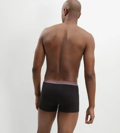 Lot de 2 boxers coton stretch Noir pour homme Daily Colors