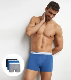 Lot de 3 boxers coton stretch Univers pour homme Daily Colors