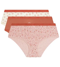 Lot de 3 boxers femme coton stretch motif soleil Les Pockets