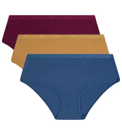 Lot de 3 boxers femme Marine Royale Les Pockets Ecodim